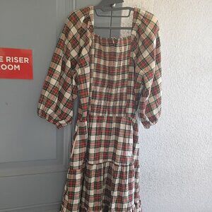 Ivy City Co. Merry Dress In A Holiday Plaid